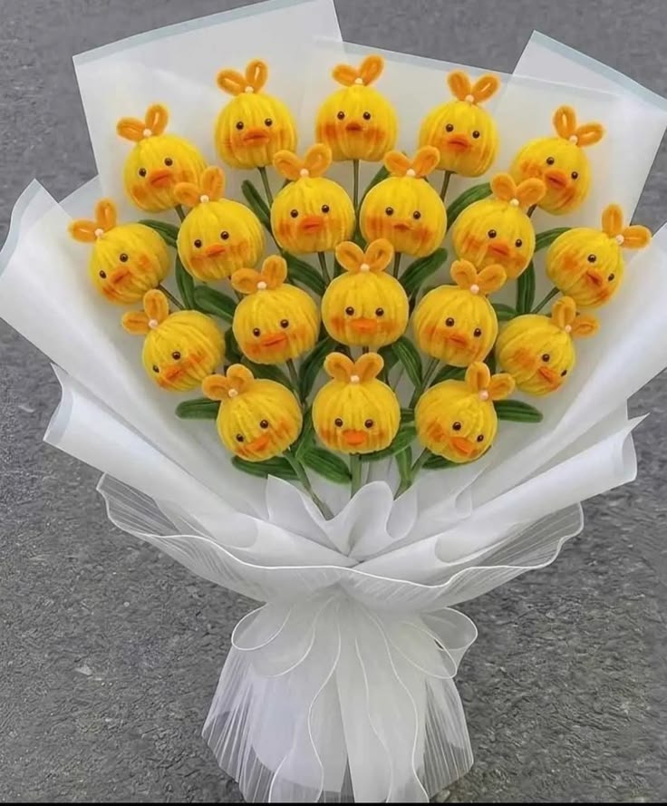 Buket duck cute